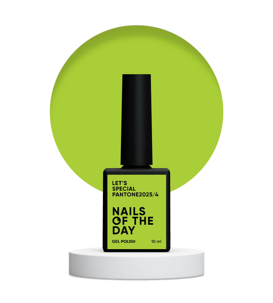 NAILSOFTHEDAY Let's Special Pantone2025/4 - esmalte de uñas en gel monocapa verde oliva, 10 ml