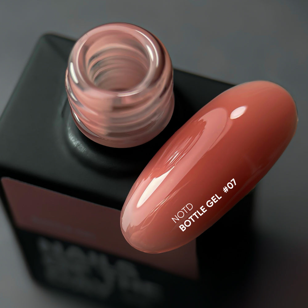 NAILSOFTHEDAY Botella gel 07 – gel ultrafuerte, la misma botella legendaria, 30 ml