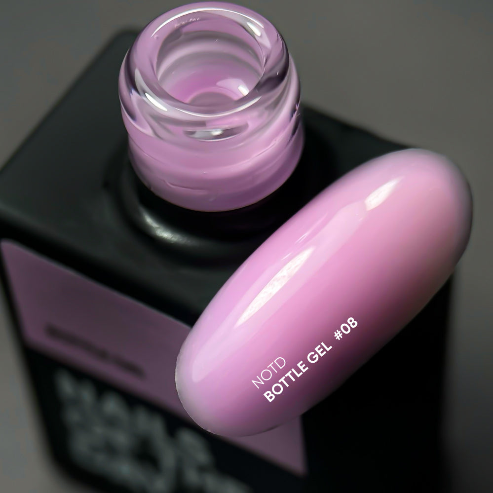 NAILSOFTHEDAY Botella gel 08 – gel ultrafuerte MISMO frasco legendario, 10 ml