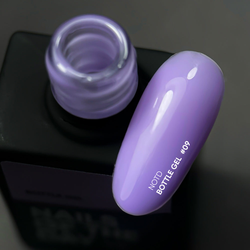 NAILSOFTHEDAY Botella gel 09 – gel ultrafuerte, la misma botella legendaria, 30 ml