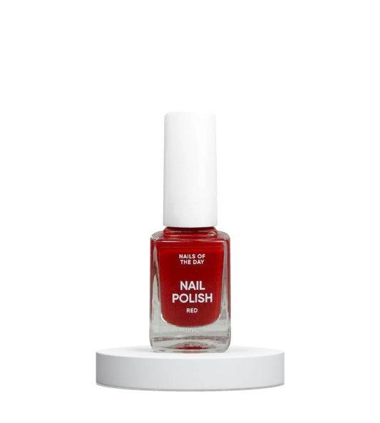 Nailsoftheday Nail Polish Red — esmalte de uñas rojo, 11 ml