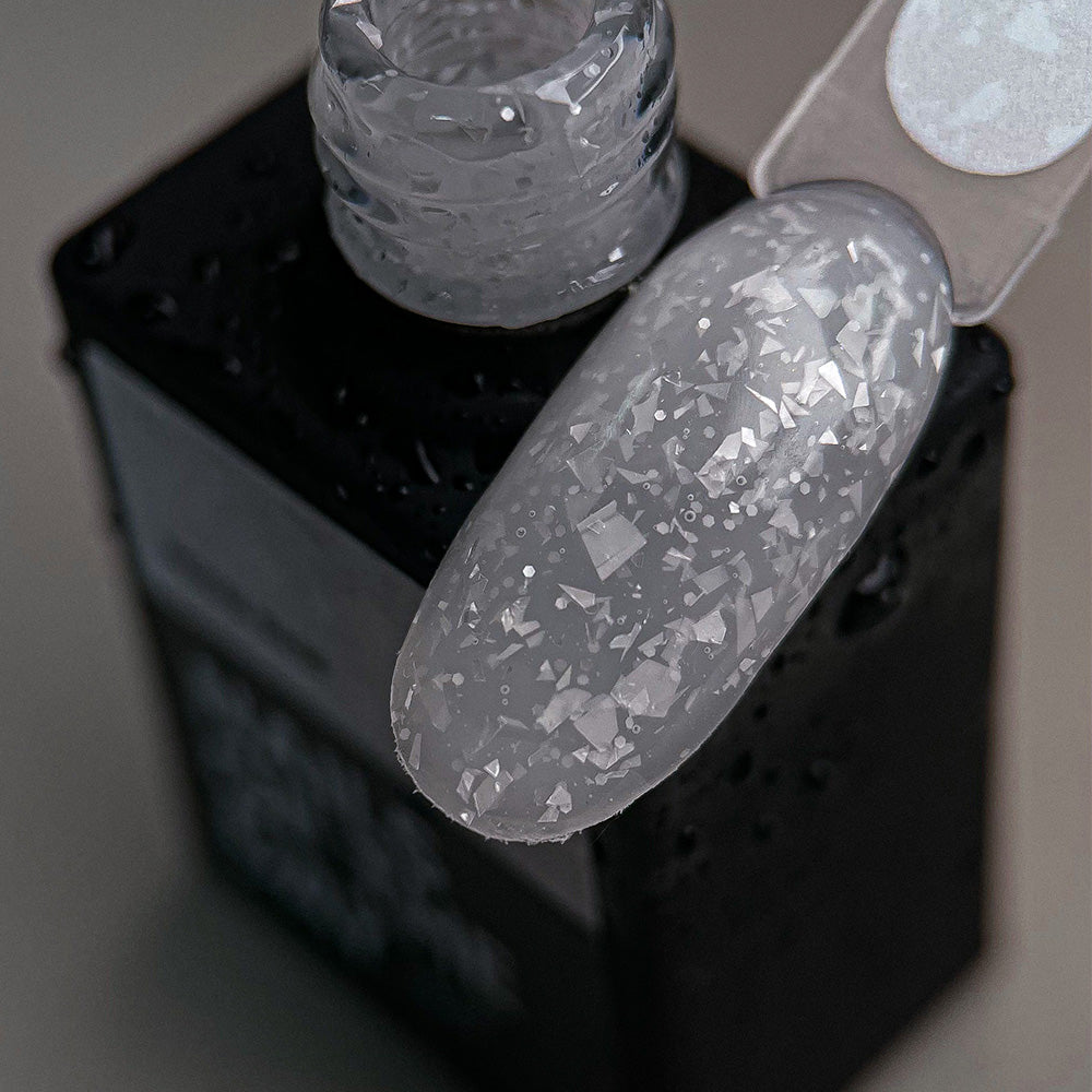 NAILSOFTHEDAY Potal base 14 – base lechosa suave con potal blanco elegante, 10 ml