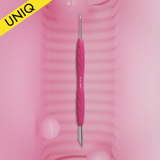Empujador Para Manicura Con Mango De Silicona "Gummy" UNIQ 11 TYPE 2