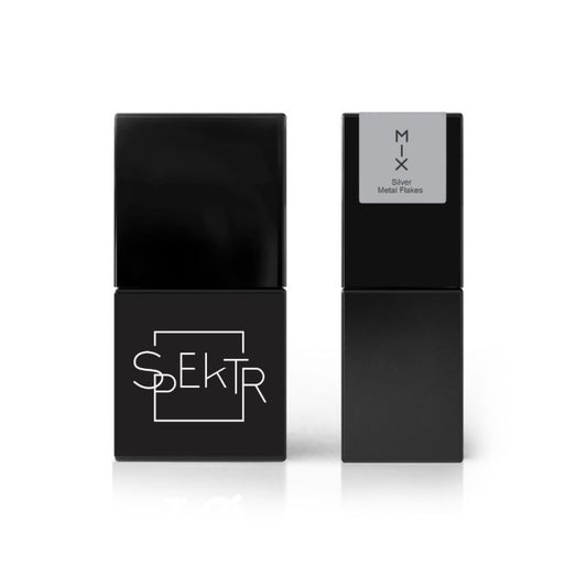 Spektr Gel Polish MIX *106 Silver metal flakes 10ml