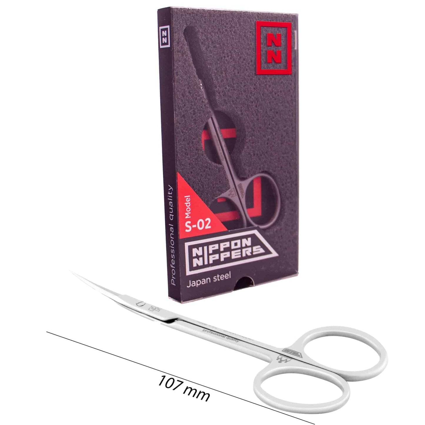 Nippon Nippers Tijeras. Serie 2. 107 mm. Mangos Rectos S-02