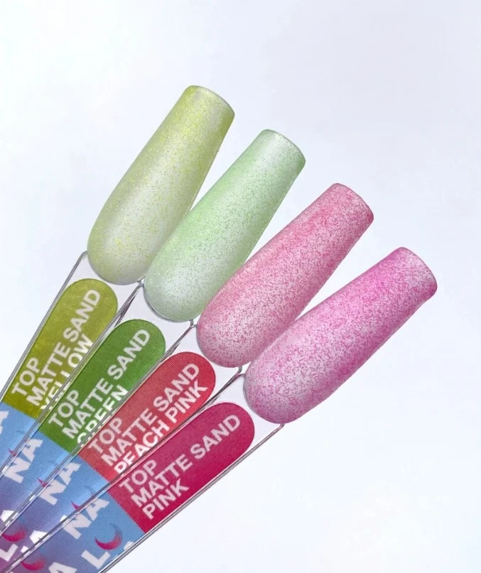 Lunamoon Top Matte Sand Peach Pink 13ml