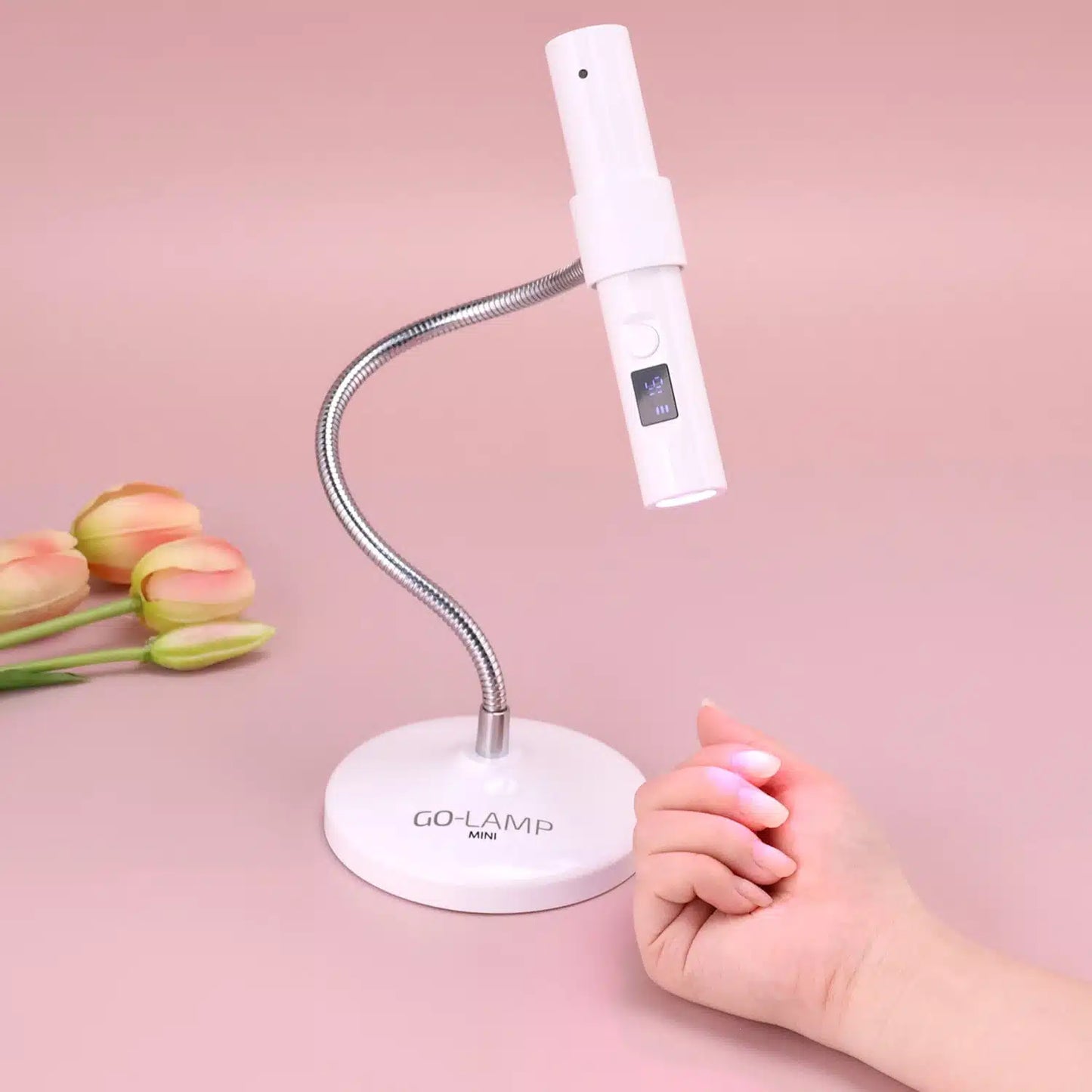 GO-LAMP MINI, Lampara de uñas Secado Moldes Tips
