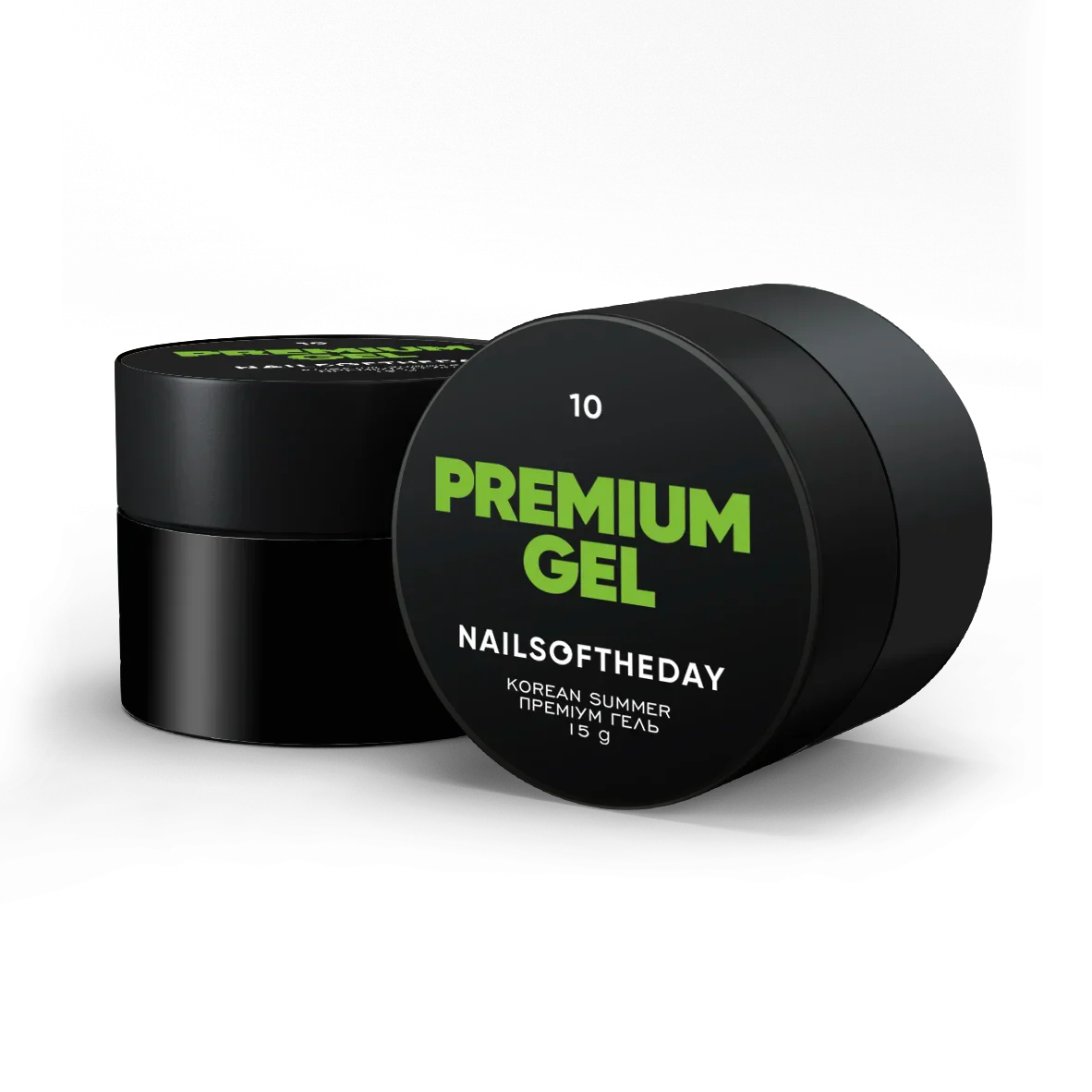 NAILSOFTHEDAY Premium gel 10 — gel rico para preparar ensaladas, 15 ml