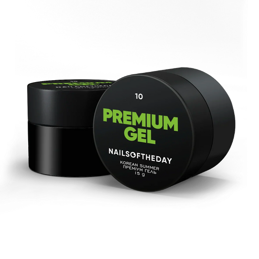 NAILSOFTHEDAY Premium gel 10 — gel rico para preparar ensaladas, 15 ml