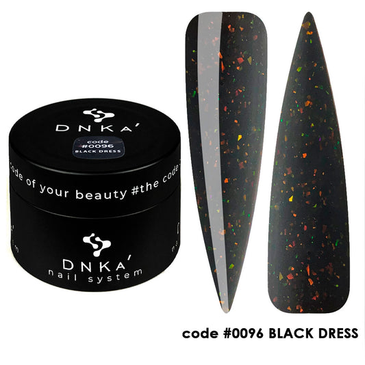DNKa' Base de Camuflaje #0096 Vestido Negro, 30 ml