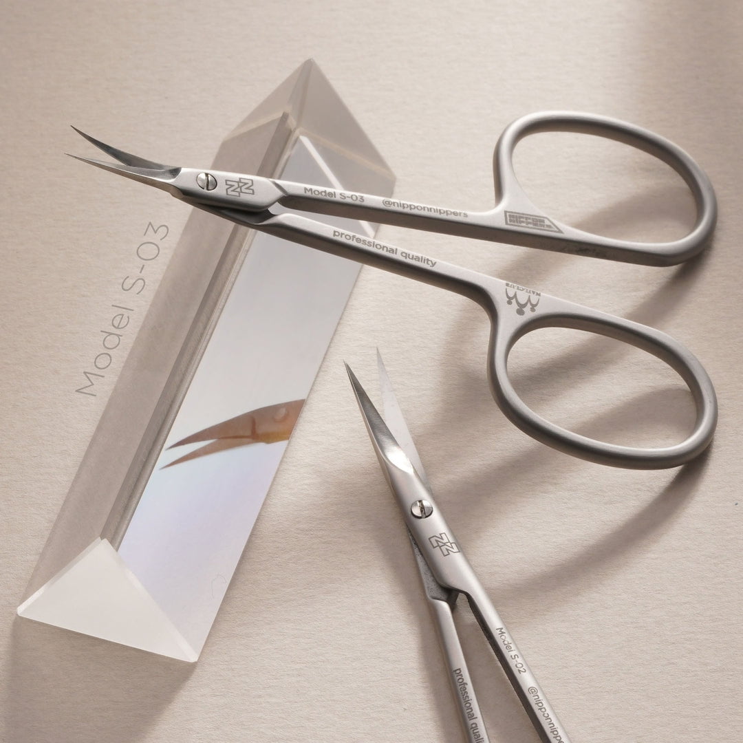 Nippon Nippers Tijeras. Serie 3L. 90 mm. S-03L ZURDOS