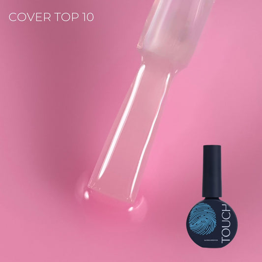TOUCH Top Cover 13ml, Milky pink (№10)