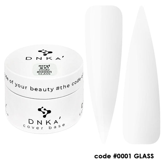 DNKa' Аcryl Gel #0001 Vidrio, 30 ml