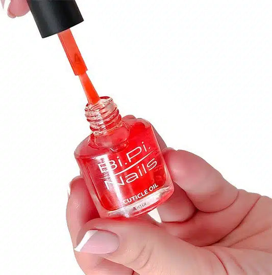 Bi.Pi. Nails, Aceite de Cutícula, Cherry, Brocha 7 ml
