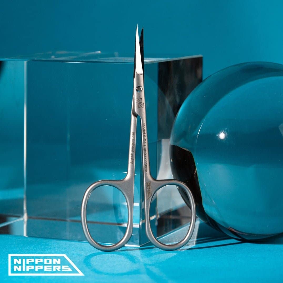 Nippon Nippers Tijeras. Serie 4 J con gancho. 99 mm. S-04-J