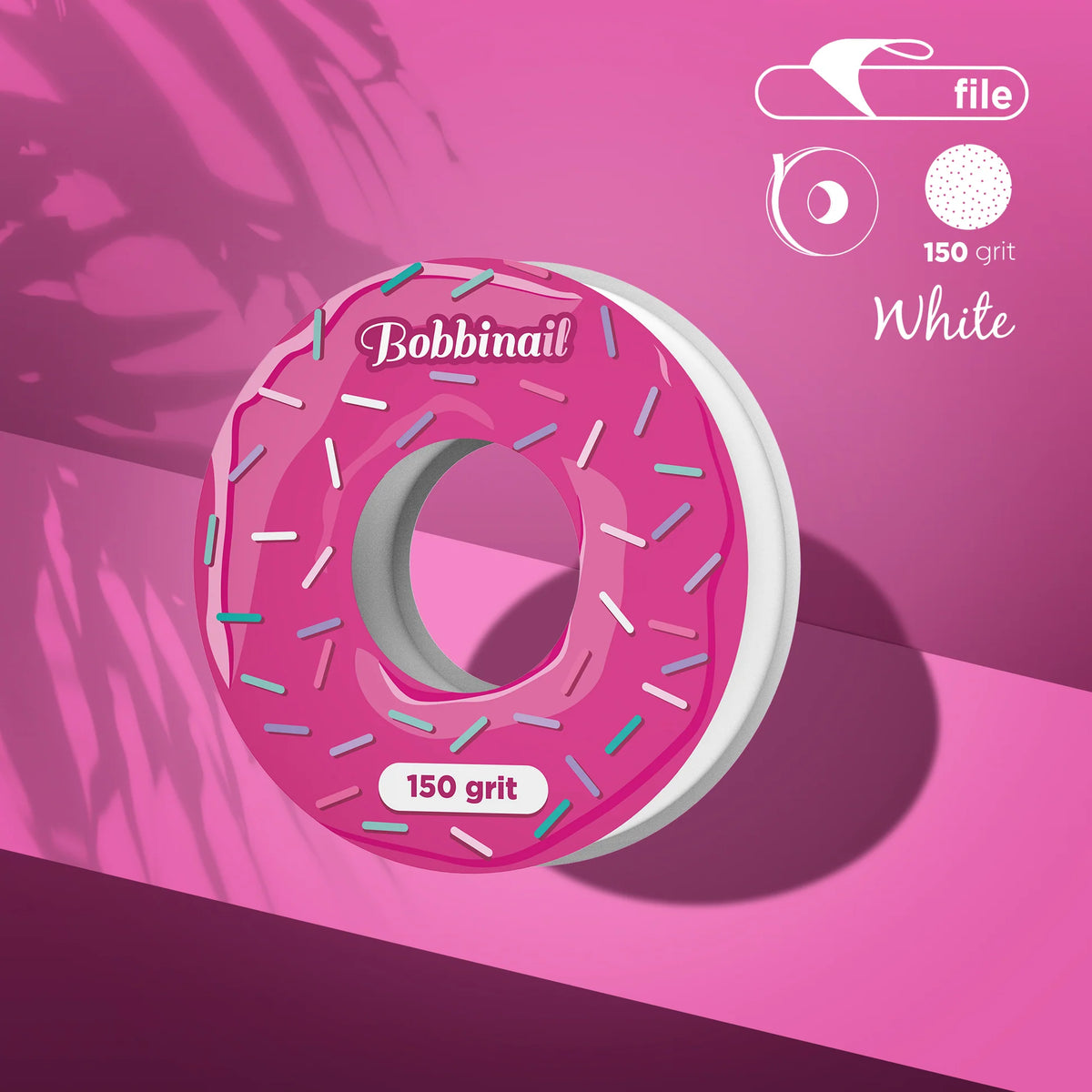 STALEKS EXPERT Donut Bloque de recambio de limas adhesivas para lima recta, grano 150