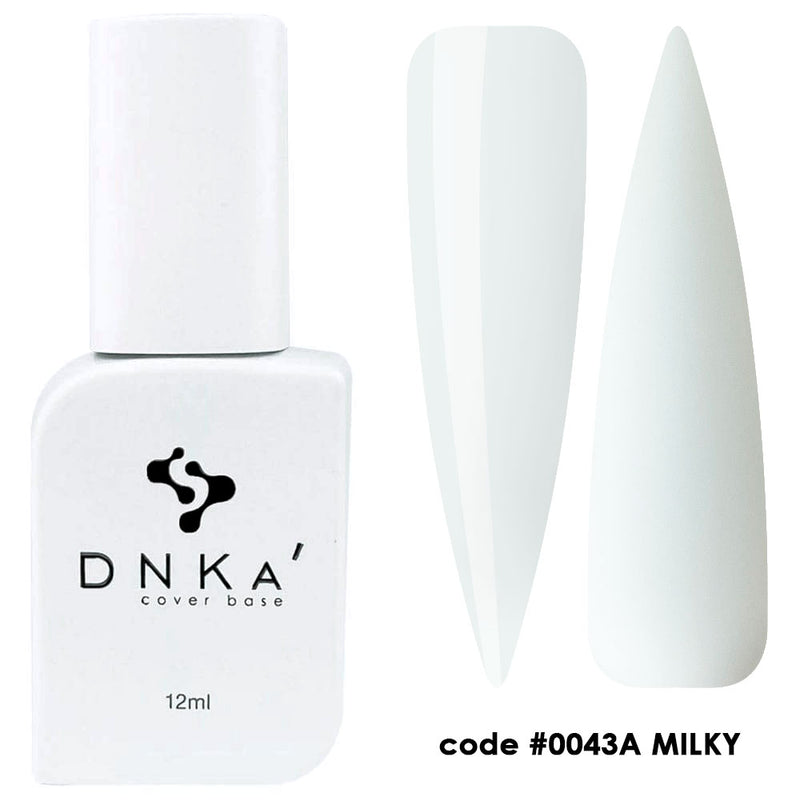 Rubber base #0043A' Milky, 12 ml