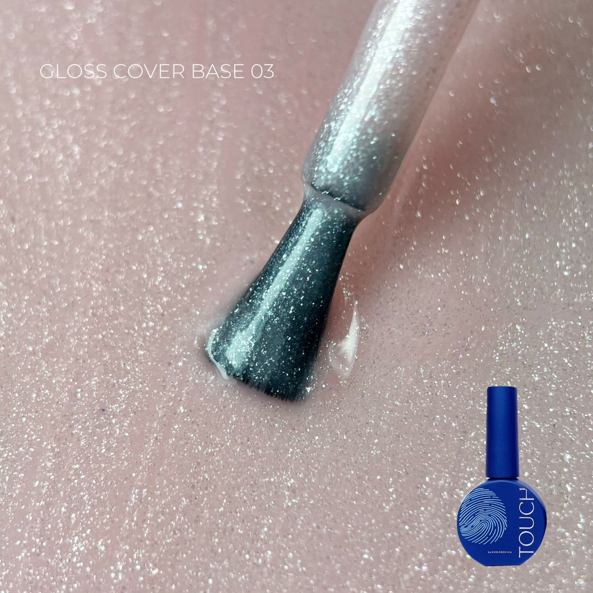 TOUCH Cover base 13ml Gloss, 3