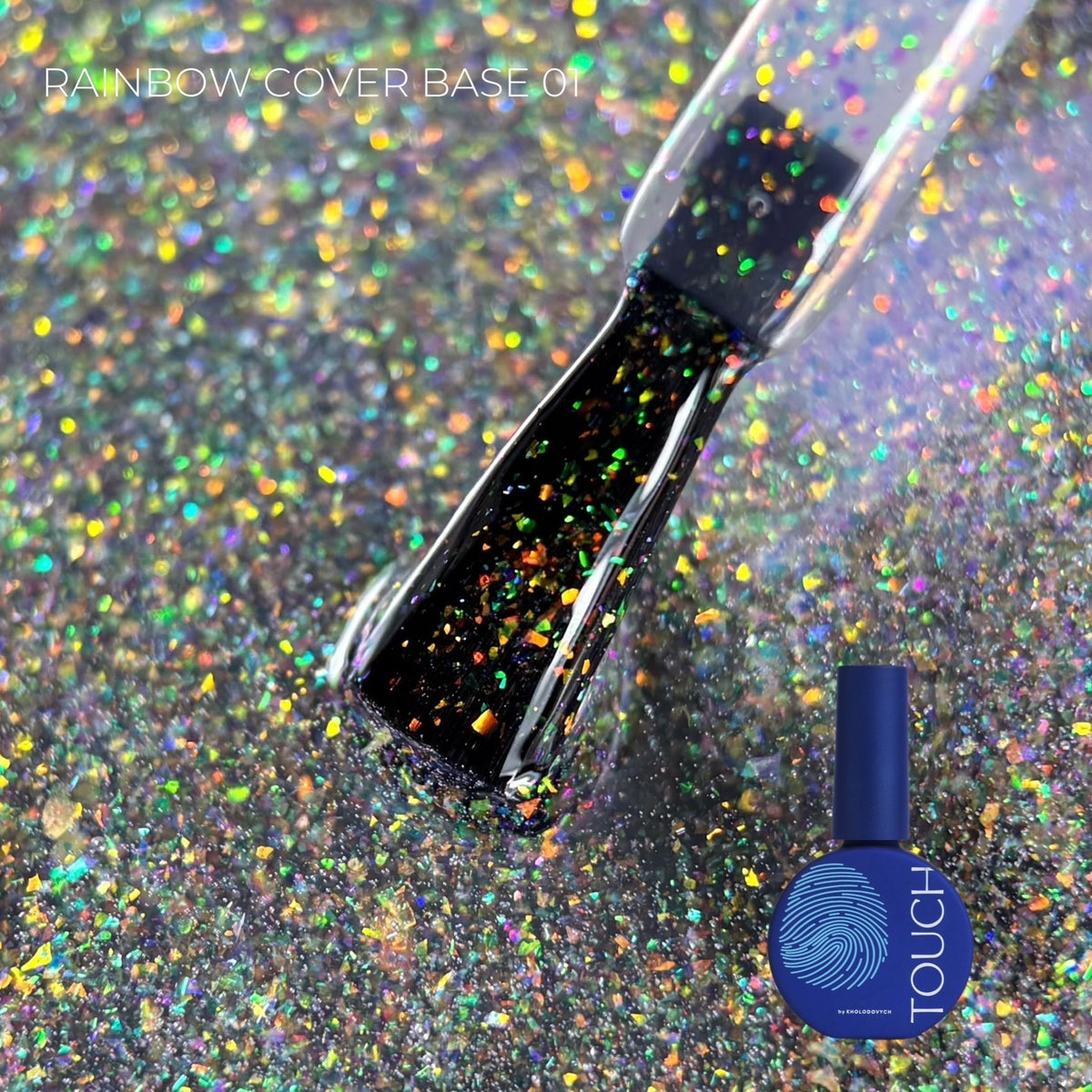 TOUCH Cover base 13ml Rainbow, 1