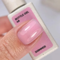 NAILSOFTHEDAY   Bottle   gel   Shimmer 48   –   Gel   líquido,   rosa,   10   ml