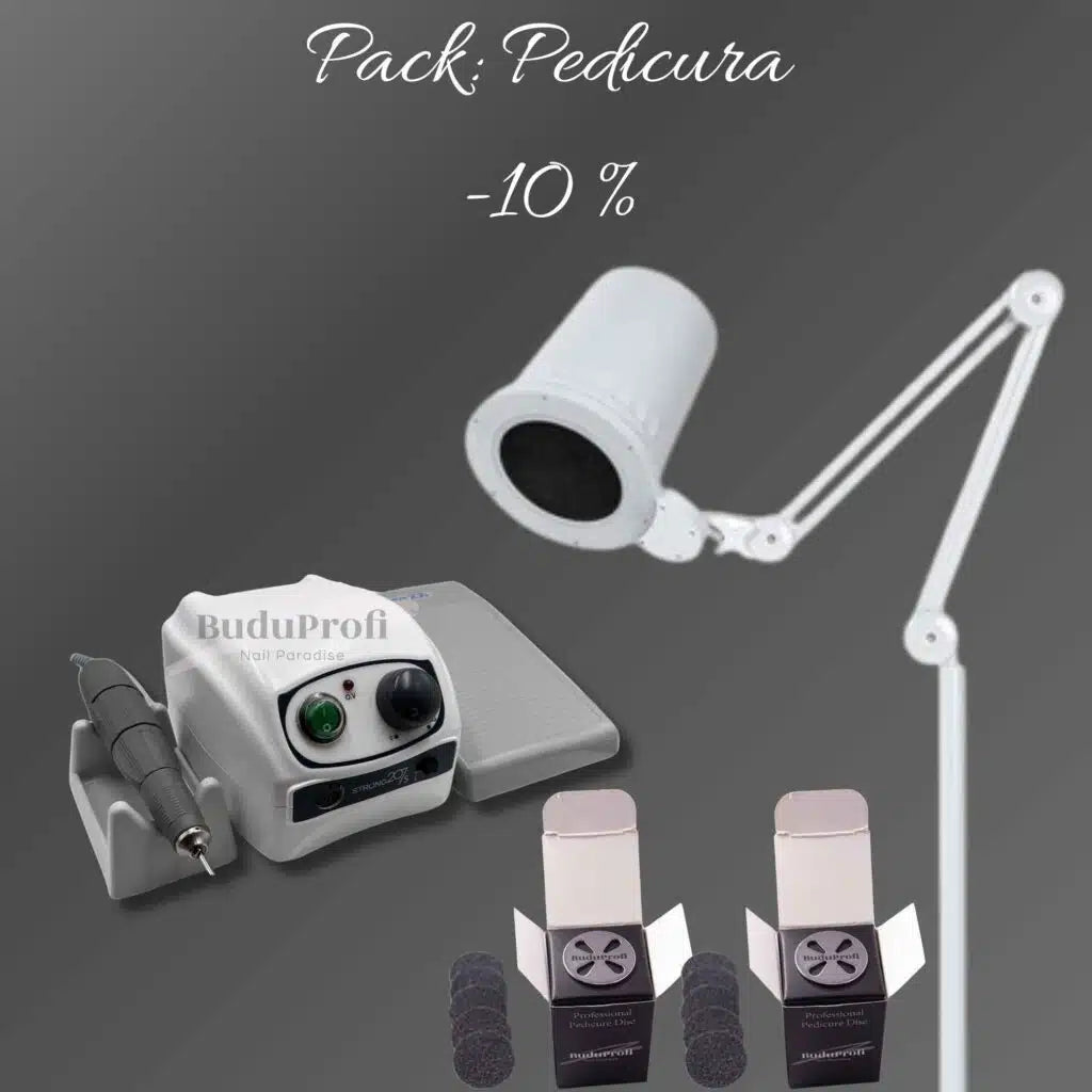 Mega Pack de Pedicura, 4Blanc Alize, Strong 207S y Regalos