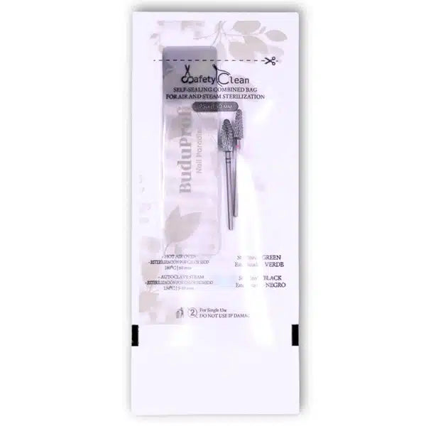 Bolsas de Esterilización 75×150, Beige Combinadas – Transparentes. Doble Indicador, 100 uds.