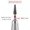 Fresa Carburo MagicBits Cono Reversible 4.0 mm
