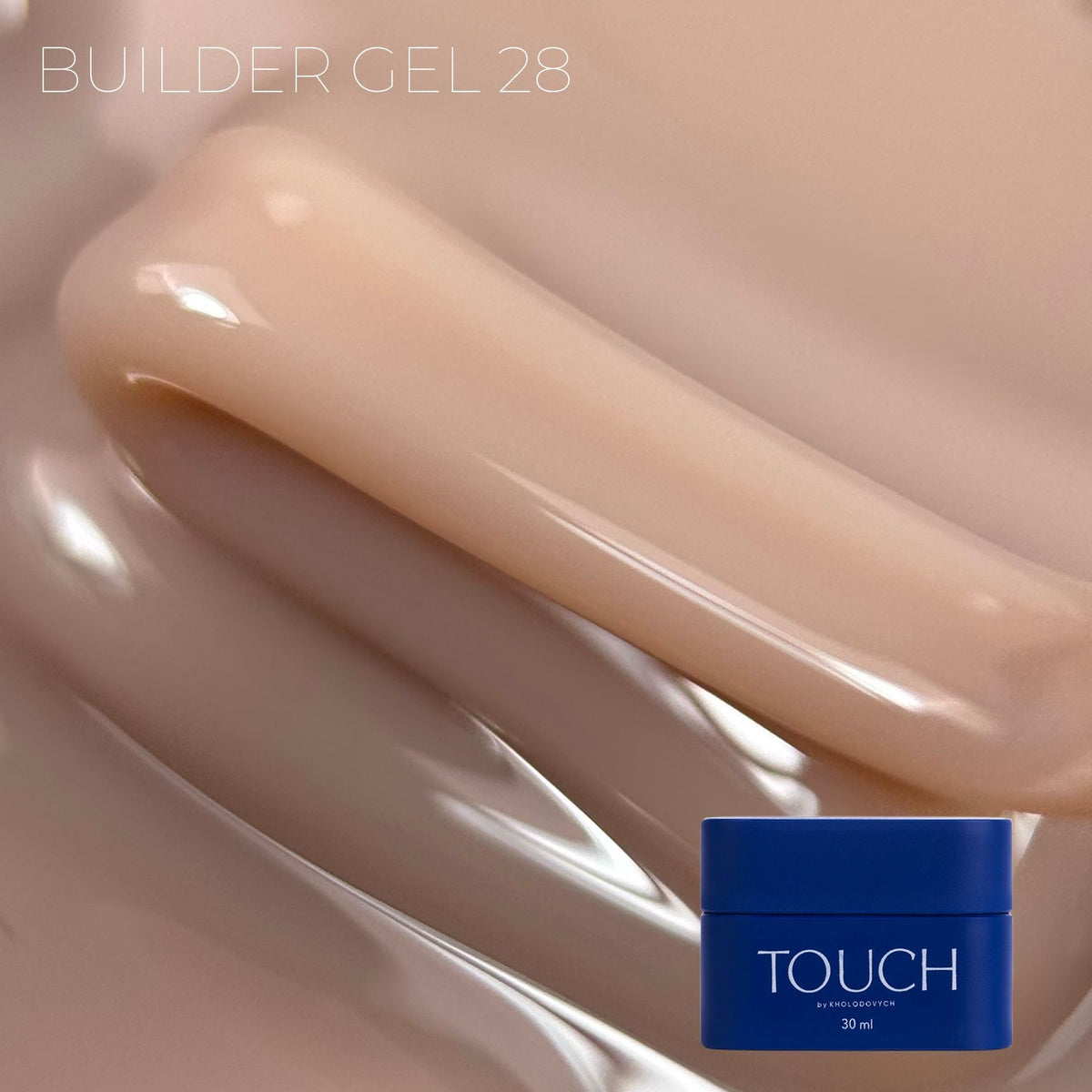 TOUCH Builder gel 30/10ml, 28 (Almond)