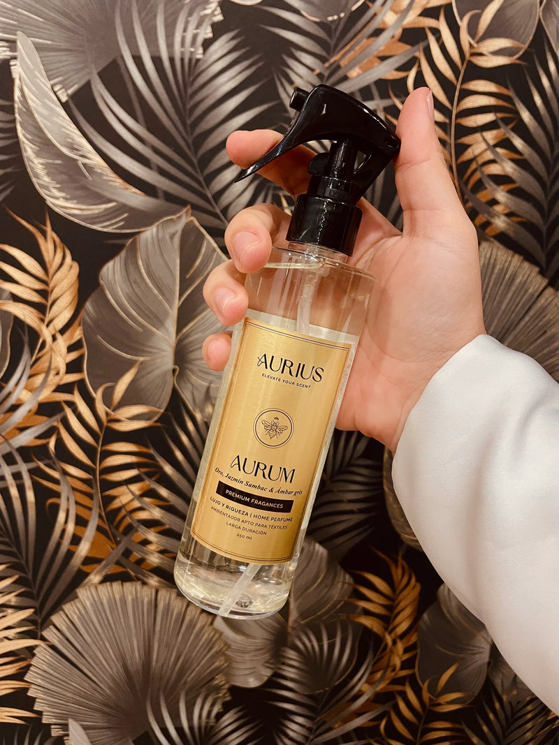HOME PERFUME AURUM | Riqueza & Abundancia
