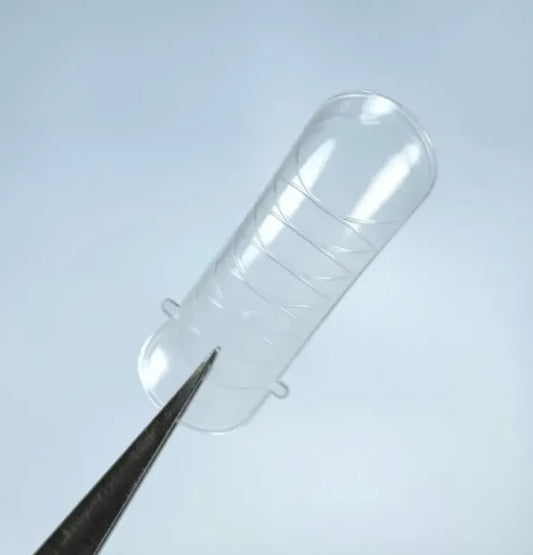 Lunamoon Dual Nail Forms Classic Salon Square