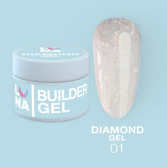 Lunamoon Diamond Gel 01 15ml