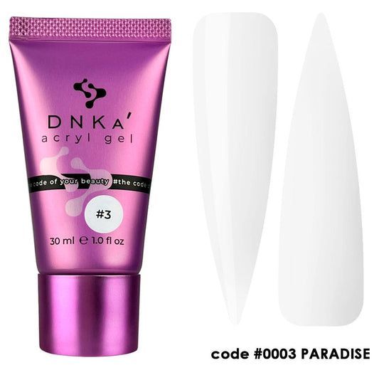 DNKa' Аcryl Gel #0003 Paradise (tubo), 30 ml