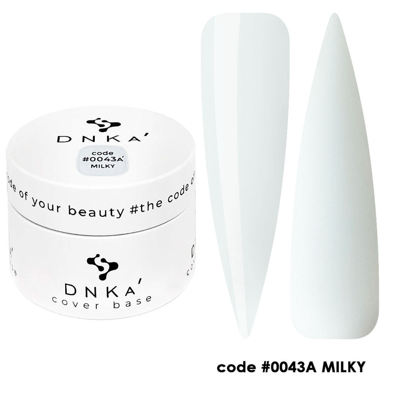 Rubber base #0043A' Milky , 30 ml