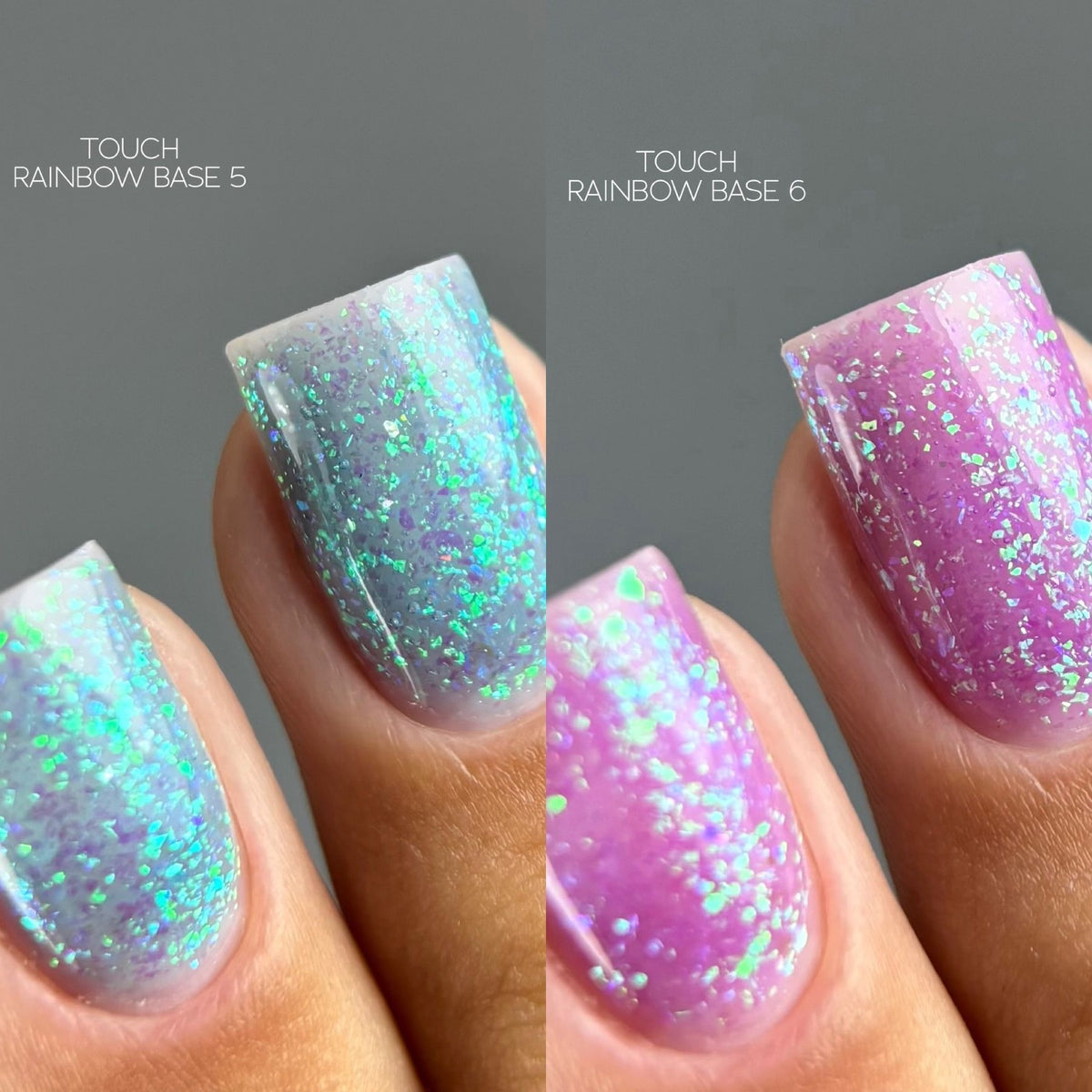TOUCH Cover base 13ml Rainbow, 3
