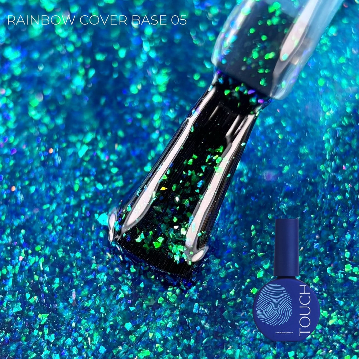 TOUCH Cover base 13ml Rainbow, 5