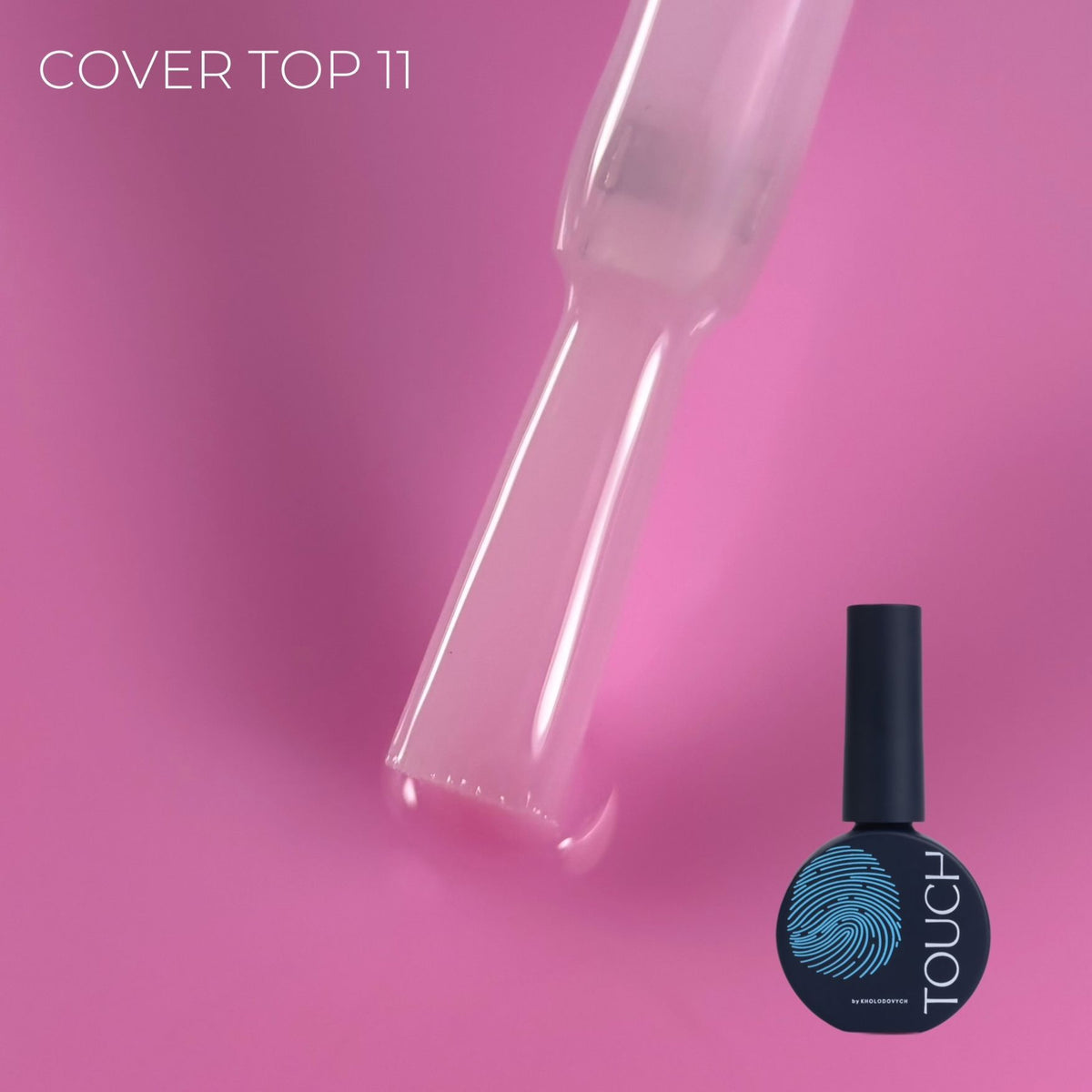 TOUCH Top Cover 13ml, Rose water (№11)