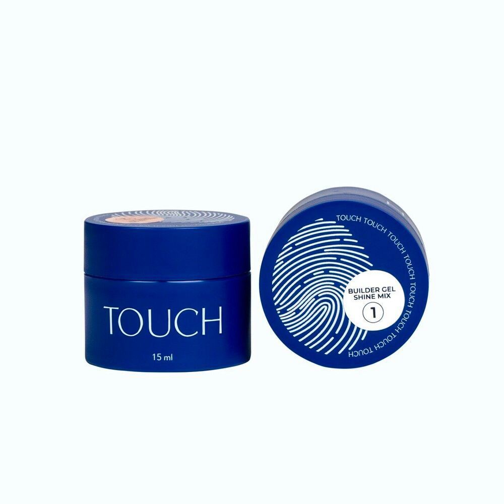 TOUCH Builder gel 15ml Shine Mix, 1