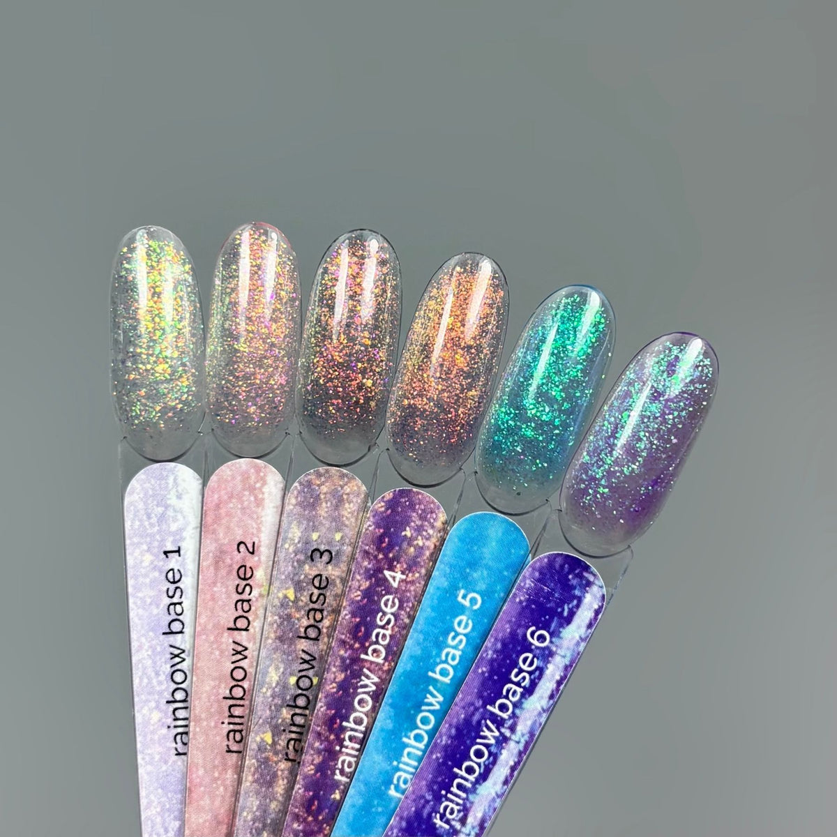 TOUCH Cover base 13ml Rainbow, 6