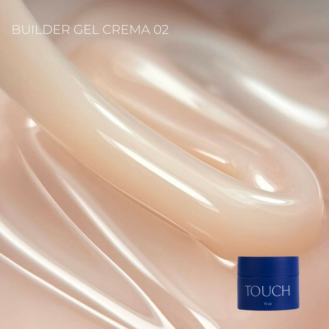 TOUCH Builder gel Crema 15/30ml, 02