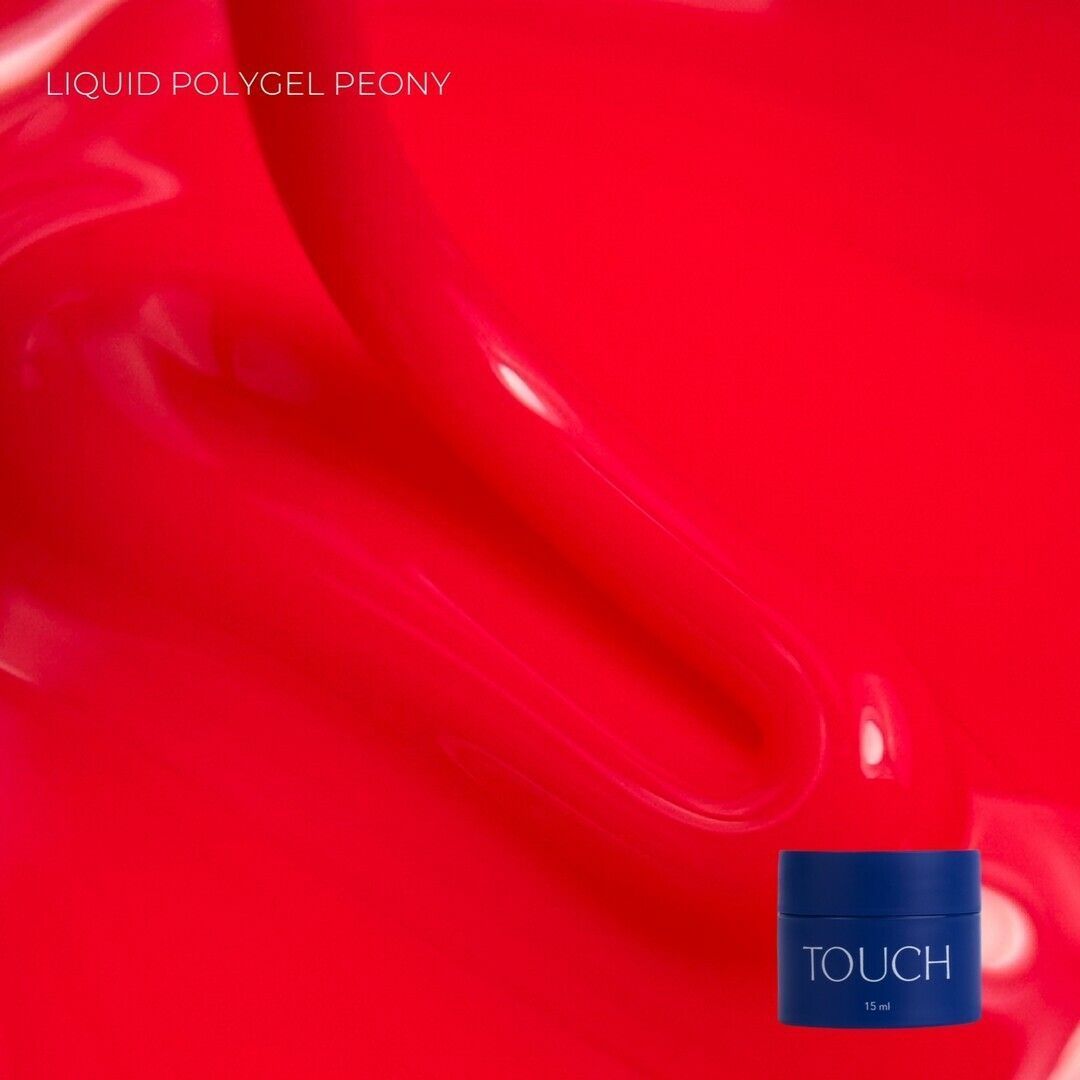TOUCH Liquid polygel 15ml, Peony
