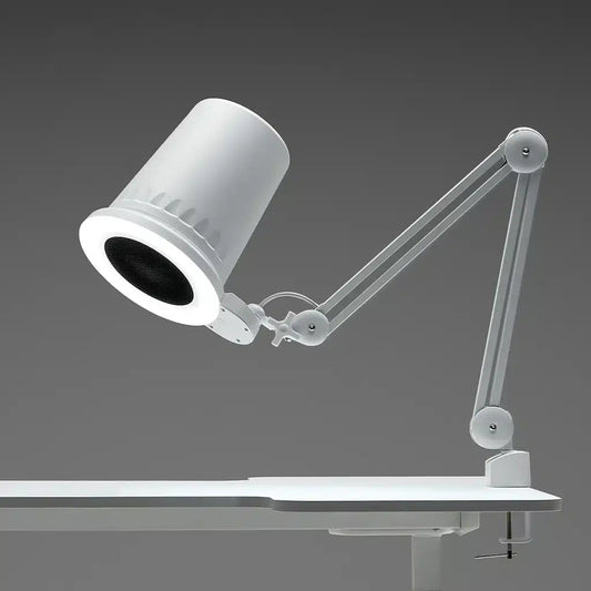 4Blanc Alize, Aspirador Lámpara con Luz Integrada. Soporte de Mesa.