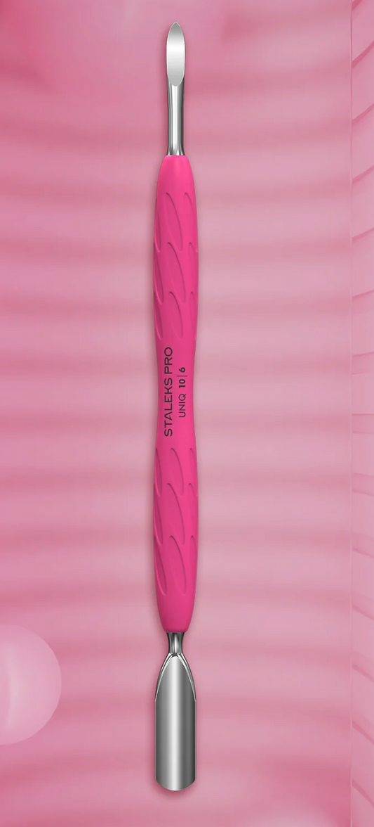 Empujador Para Manicura Con Mango De Silicona "Gummy" UNIQ 10 TYPE 5