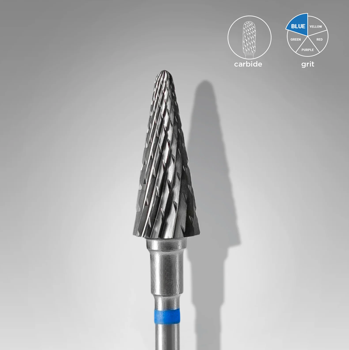 Puntas de carburo, «cónico» 6 mm / 14mm
