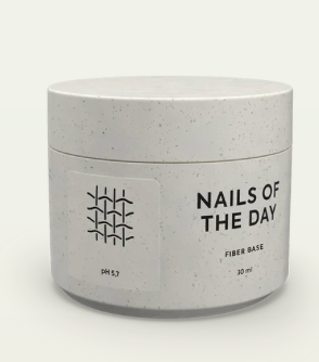 NAILSOFTHEDAY Fiber base – base para uñas con fibras de nailon