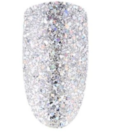 Spektr Gel Polish MIX *100 Silver Holographic Shimmer 10ml