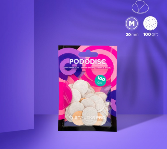 Staleks Desechables para Pododisc L grano 100 (50 uds)