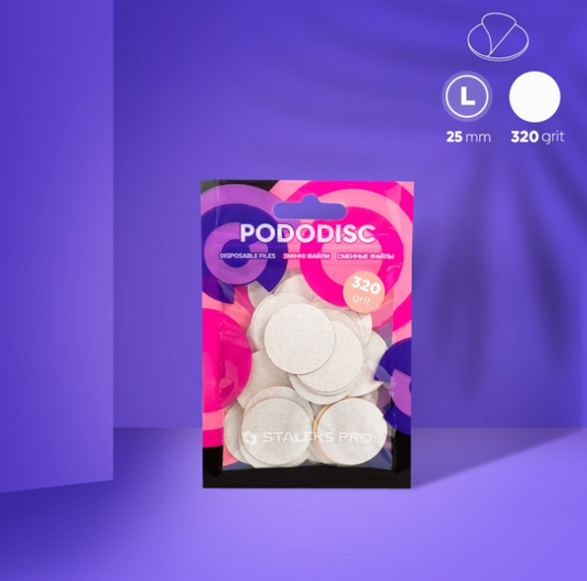 Staleks Desechables para Pododisc L grano 320 (50 uds)