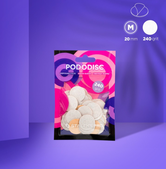 Staleks Desechables para Pododisc M grano 240 (50 uds)
