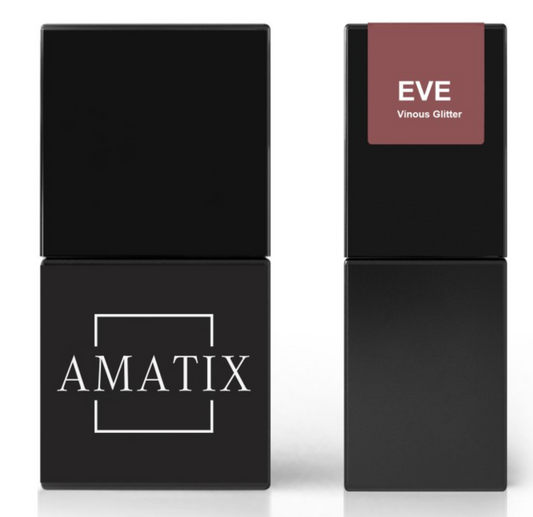 Amatix Gel Polish EVE *125 Vinous Glitter 10ml