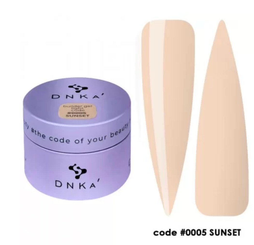 BUILDER GEL LIGHT 30 ml #0005 Sunset
